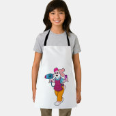 Tablier Rabbit en coiffeur avec sèche-cheveux & peigne (Insitu)
