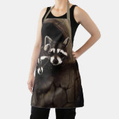 Tablier Raccoons Brown Cute Tree (Insitu)