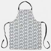 Tablier Racing Bike Lino Print (Recto)