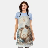 Tablier Radiant Holy Family Nativity Scene (Porté)