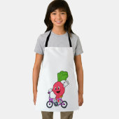Tablier Radis avec Bicyclette (Insitu)