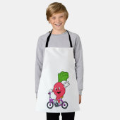 Tablier Radish avec vélo (Porté)