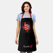 Tablier Raider Red and Black Home Sweet Home Texas (Porté)