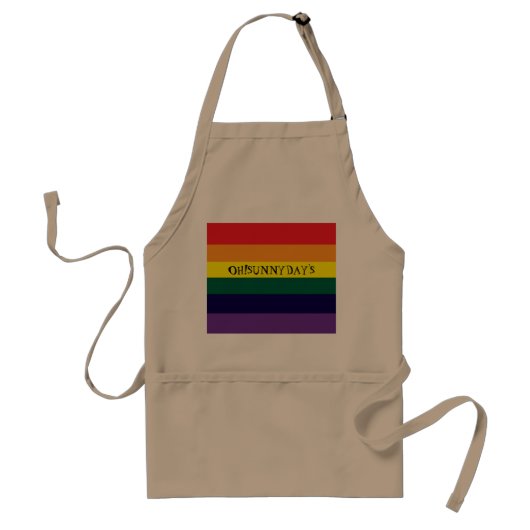 Tablier rainbow color (Devant)