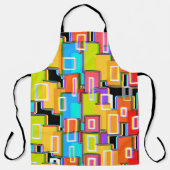 Tablier Rainbow Deco Home Living Abstrait (Recto)