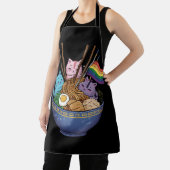 Tablier Rainbow Flag Cats Ramen Anime Mois Gay pride LGBT (Insitu)
