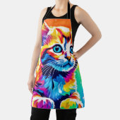 Tablier Rainbow Kitten Dreams (Insitu)