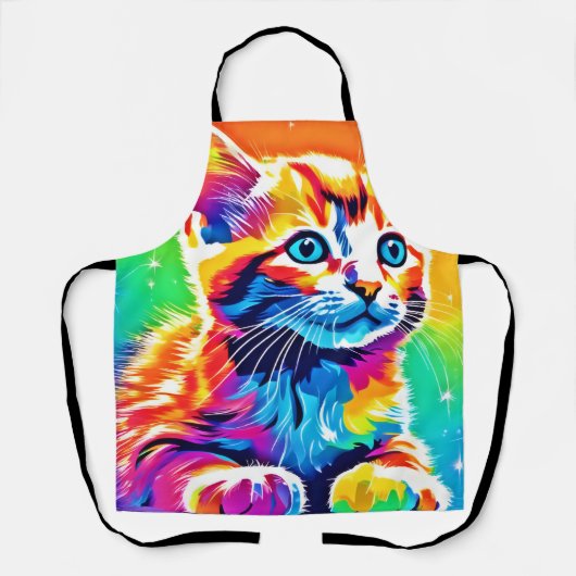 Tablier Rainbow Kitten Dreams (Recto)