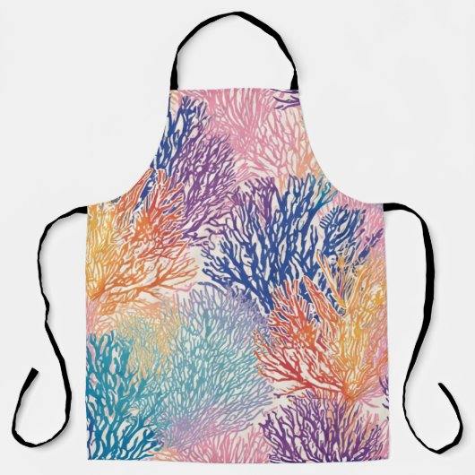 Tablier Rainbow Sea Fan Garden - Apron (Recto)
