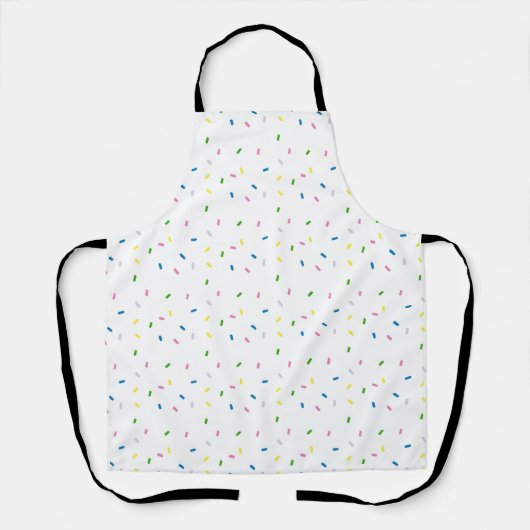 Tablier Rainbow Sprinkle Pattern Baker (Recto)