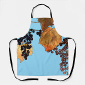 Tablier Raisins de givre Art nouveau (Recto)