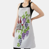 Tablier Raisins et vin (Insitu)