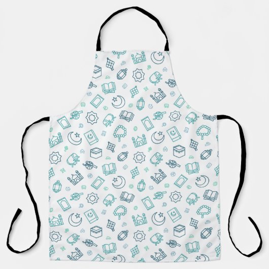 Tablier Ramadan Doodles Apron (Recto)