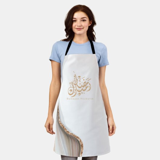 Tablier Ramadan moubarak (Porté)