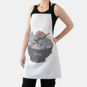 Tablier Ramen de chat mignon (Insitu)