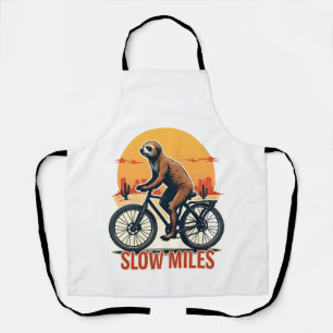 Tablier Randonnée montagneuse aventure vintage Sloth Cycli