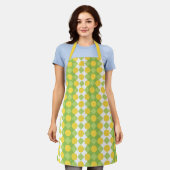 Tablier Rangées joyeux de formes Motif (Porté)