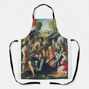 Tablier Raphael Spasimo Christ Tombe Sous La Croix Art