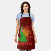 Tablier Raptors et café (Porté)