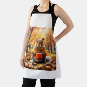 Tablier "Rassemblement de noix extravagantes" (Insitu)