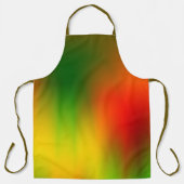 Tablier Rasta Splash de couleur (Recto)