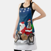 Tablier Rat Terrier Chien Noël Père Noël (Insitu)