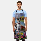 Tablier Rat Terrier sur une pagaie : une aventure Pittores (Porté)