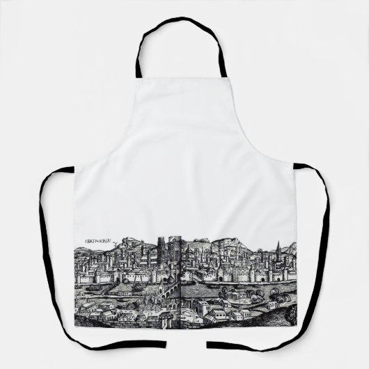 Tablier Ratisbonne ville de l'est de la Bavière (Recto)