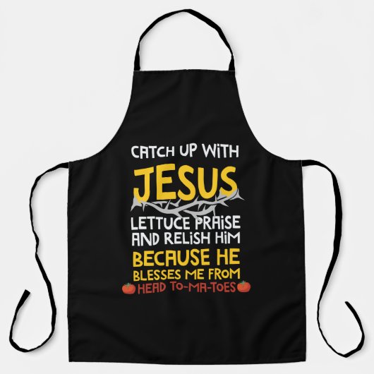 Tablier Rattraper Jésus (Recto)
