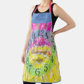 Tablier Ray Of Sunshine en Jaune et Fuchsia Apron (Insitu)
