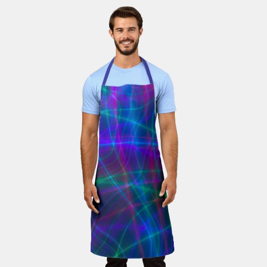 Tablier Rayons multicolores lumineux (Porté)