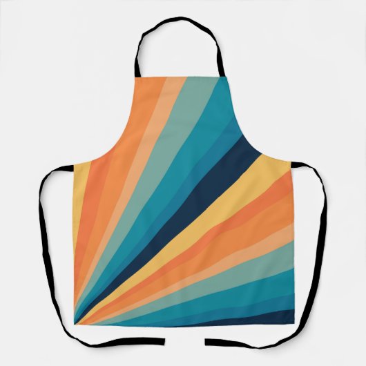 Tablier Rayons solaires rétro (Recto)