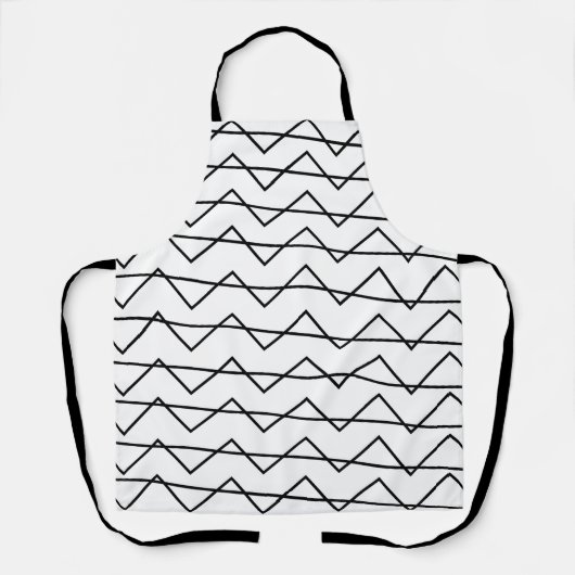 Tablier Rayure Chevron  (Recto)