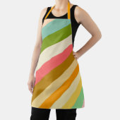 Tablier Rayure multicolore simple classique (Insitu)