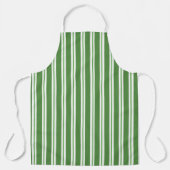 Tablier rayures art abstrait (Recto)