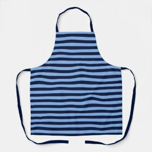 Tablier Rayures bleu marine et denim