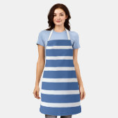 Tablier Rayures bleues (Porté)