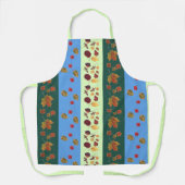 Tablier Rayures de feuillage (Recto)