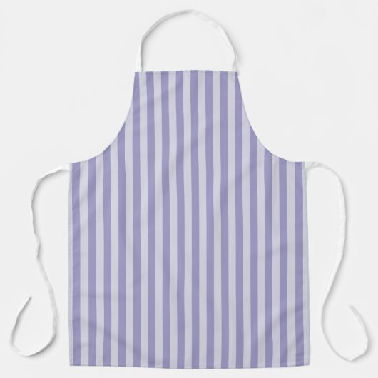 Tablier Rayures violettes (Recto)