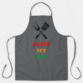 Tablier Ready, set, grill (Recto)