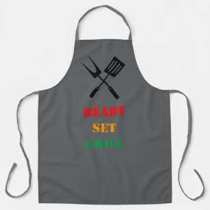 Tablier Ready, set, grill