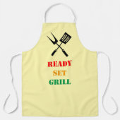 Tablier Ready, set, grill (Recto)