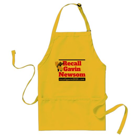 Tablier Recall Gavin Newsom Apron (Devant)