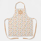 Tablier Recette à tarte citrouille Cosy Automne Favoris Mo (Recto)