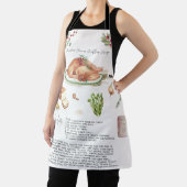 Tablier Recette Heirloom Apron | Farce de la Turquie (Insitu)