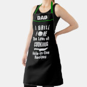 Tablier Recette personnalisée de golf Hole-in-One, Funny G (Insitu)