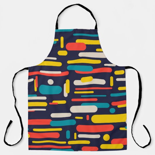 Tablier Rectangle arrondi Geo (Recto)