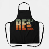 Tablier Recycler réduire la réutilisation renouveler repen (Recto)