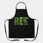 Tablier Recycler réduire la réutilisation renouveler repen (Recto)