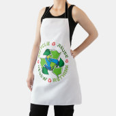 Tablier Recycler, Réutiliser, Renouveler, Repenser. Sauvez (Insitu)